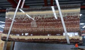 Rainbow Multicolor Onyx Slab for Tile and Countertop