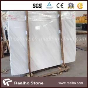 Realho Stone Polished Volakas White Marble Slab for Sale