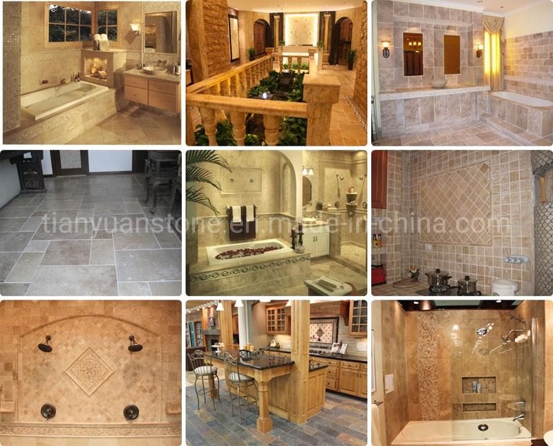 Polished Natural Red Travertine Slabs, Travertine for Pavers, Floor/Wall Tiles