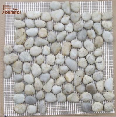 Natural Granite Pebble Stone for Road Paving