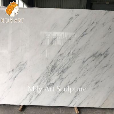 Custom Natural White Marble Slabs Floor &amp; Tiles for Villa Indoor Decor