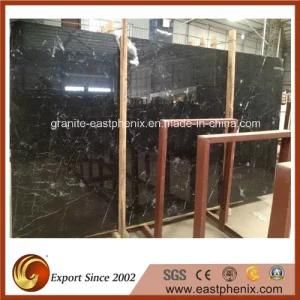 Elegant Castle Black Marble Big Slab for Bathroom Vanity Top