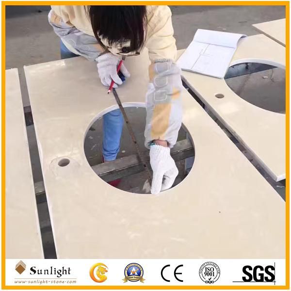 Customized Polished Quartz Marble Granite Stone Kitchen/Counter Table/Bar Vanity Tops
