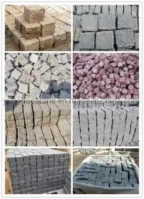 Basalt Black Garden Stepping Stone/ Walkway Pavers Granite Cube Stone/Paving Brick (New G684/G603/G654/G682)