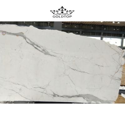 Kitchen Cabinet Countertops Island Worktop Calacatta White Wall Panels Tiles Tabletops Bathroom Vanity Natural Stone Marble Slab