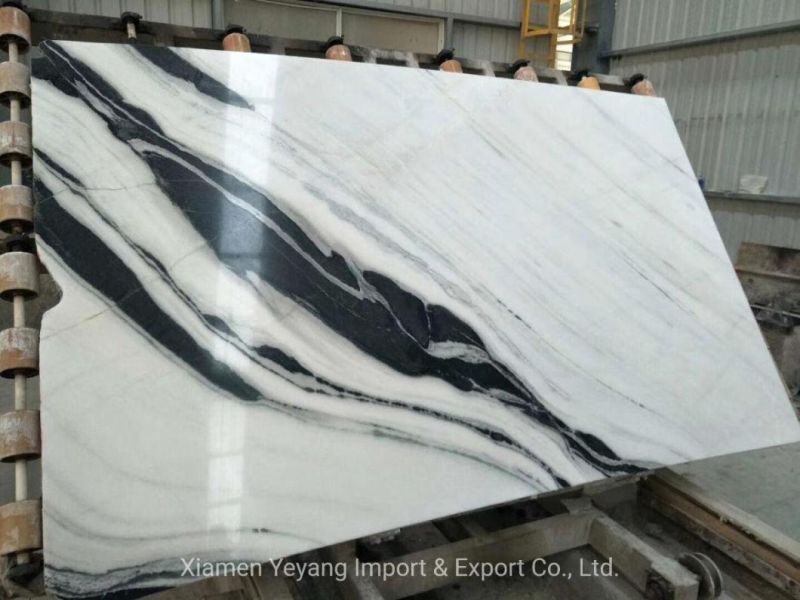 Building Material Panda White Marble for Kitchen/Countertop/Wall/Floor Tile