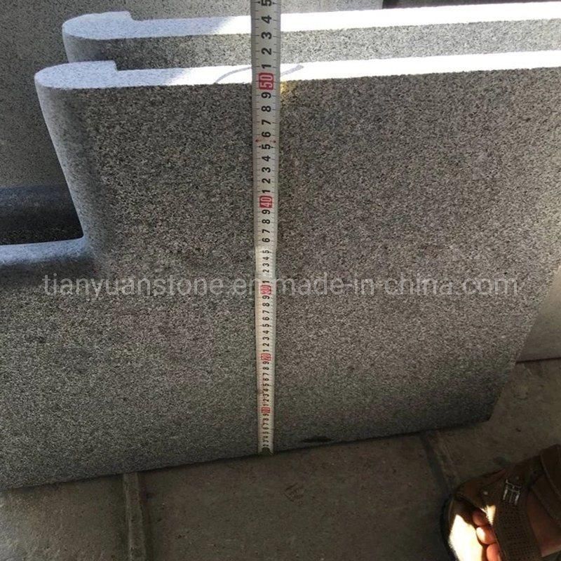 Flamed/Exfoliated Surface Black Diamond G684 Granite Stone Paving/Paver for Driveway/Walkway/Swimming Pool