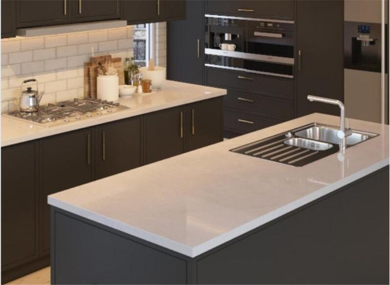 Calacatta Black Quartz/Engineered Stone Artificial Quartz Slab for Quartz Countertop