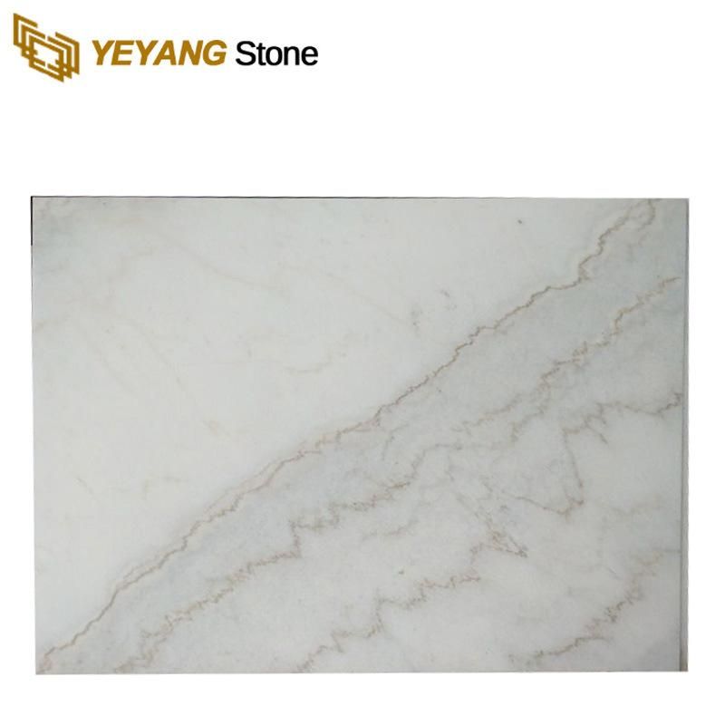 Natural Polished White Marble Stone Floor Tiles and Marbles Floors
