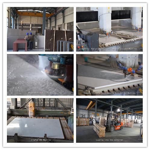 Marble Countertop for Kitchen/Bathroom White/Grey/Brown/Beige Natural Marble Vanity Factory