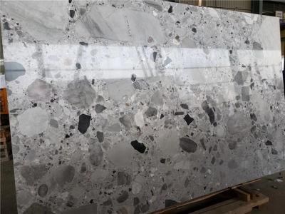 Fossil Gray Marble for Flooring