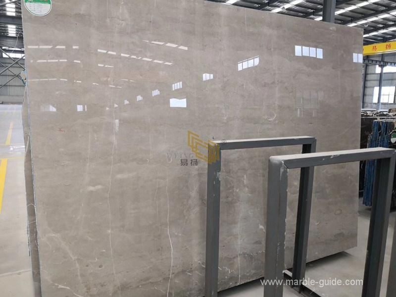 Natural Polished Caesar Grey Marble Slabs Supplier for Flooring/Tiles/Wall/Bathroom/Kitchen/Countertop