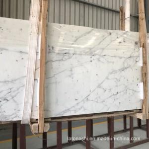 Snow White Marble Slabs for Flooring and Wall Cladding
