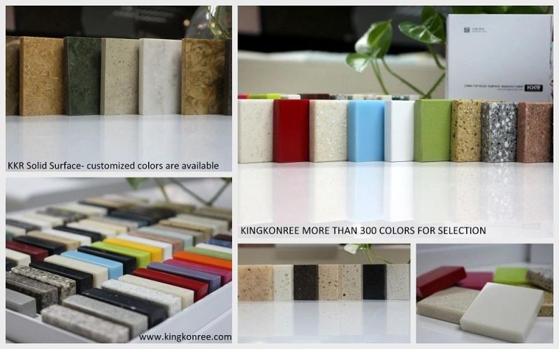 Corian Solid Surface Sheet Artificial Stone Marble Pattern for Countertops Worktop