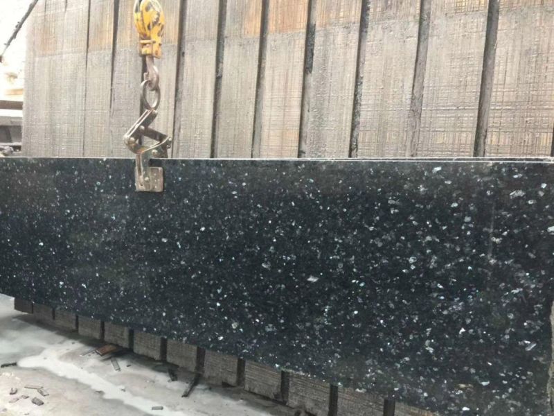 Polished Emerald Pearl Granite Slab for Earl Top/Stairs/Interior Decoration/Sale