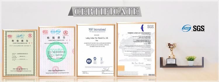 Wholesale Price China Artificial Carrara Quartz Stone for Kitchen Bathroom with SGS Ce NSF Certification