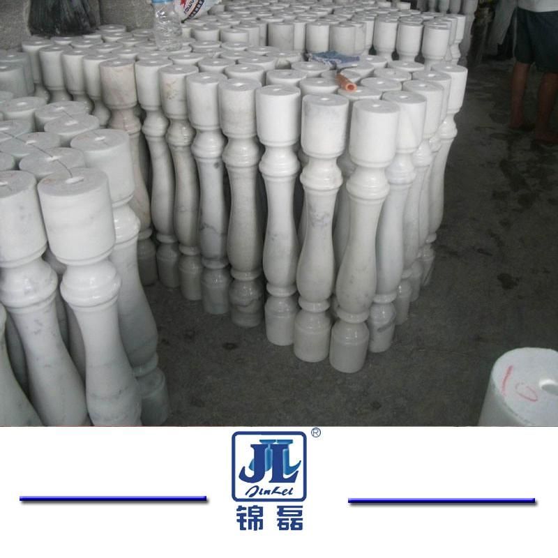 Natural Stone Grey/White/Red/Dark Granite/Marble Baluster/Balustrade Price with Railing Handrail