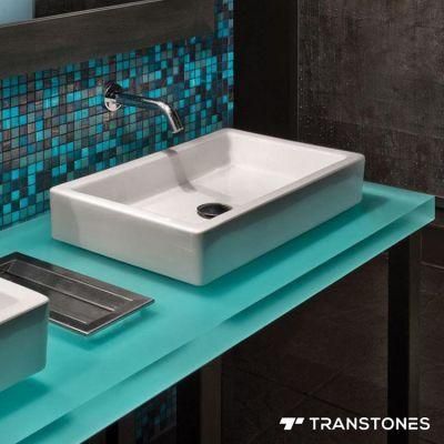 Decorative Translucent Acrylic Solid Surface Table Top