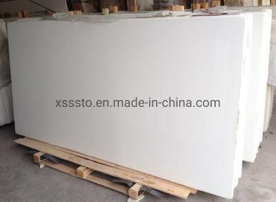 High Quality Pure White Artificial Marble Engineered Marble Slabs