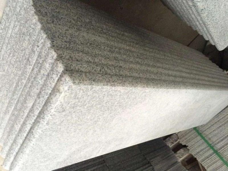 Natural Stone Light Grey Granite for Tile/Slab Wall/Floor/Cladding/Paving/Cube/ Steps/Risers