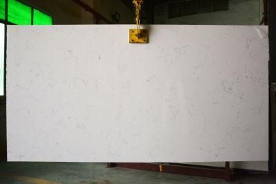 Classic White Bathroom Vanity Tops Carrara Quartz Stone