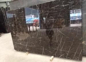 Brown Marble Slab - St. Laurent Oriental China Brown Marble Slabs