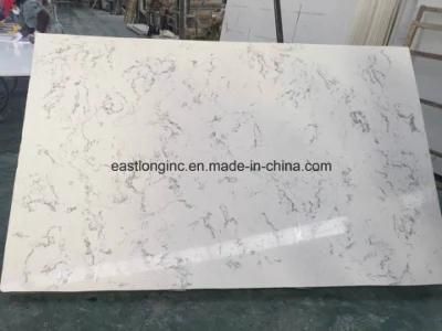 White Marble Beautiful Artificial Stone Quartz Slab for Building Material
