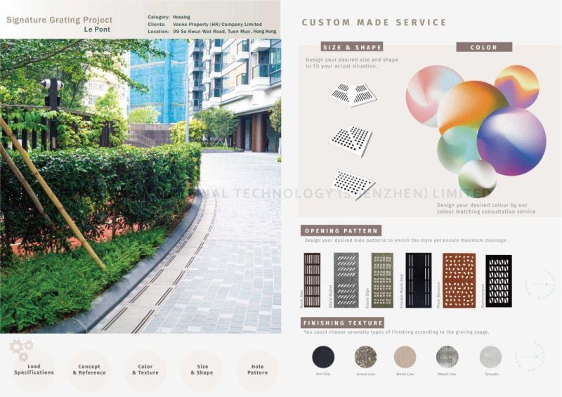 Fibrpro FRP/GRP En124 Multifunctional Stone Drain Hole Cover