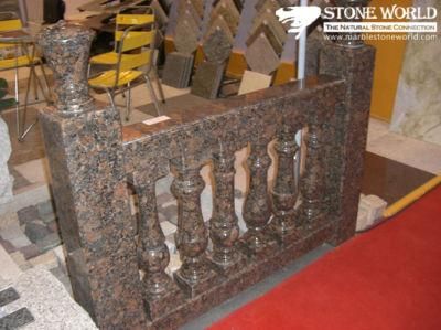 Stone Marble Granite Stair Baluster with Railing Handrail