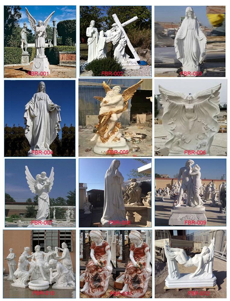 Outdoor Religious Hand Carved Large Size Buddha Sculpture Seated White Marble Buddha Statue