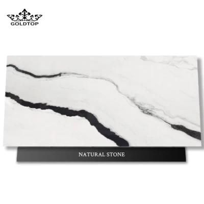 Expert Panda White Natural Stone Slabs Marble for Wall and Floor Decoration