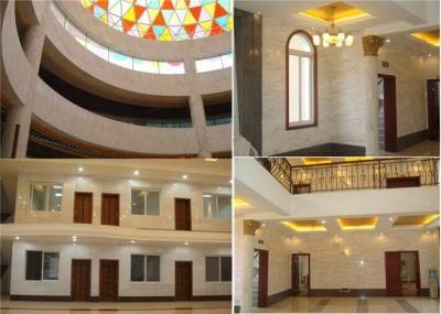 Natural Stone Grey/White/Black/Yellow/Beige/Travertine/Limestone/Onyx/Sandstone/Garnite with Tile Slab