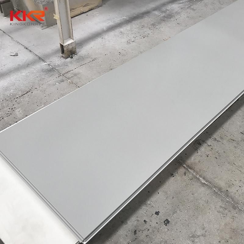 Luxury Matching Gray Processing Stone Solid Surface Panels