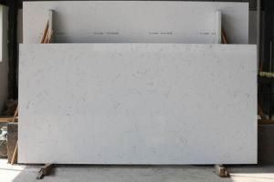 High Quality White Calacatta Artificial Quartz Stone Slabs Engineered Quartz Slabs