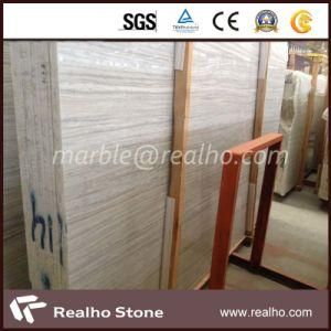Greece Nestos Beige/White Wood Marble for Flooring Tile
