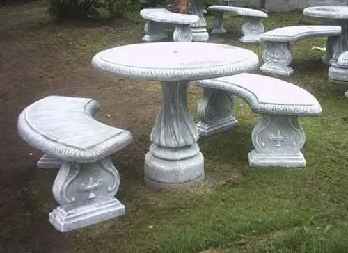 Outdoor Stone Granite Animal Bench for Garden Decoration