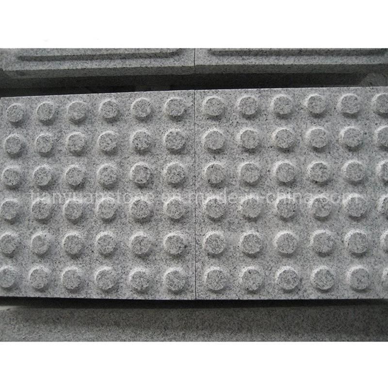 Grey Stone Granite Blind Paving/ Tactile Paving Anti-Slip for Walkway Sideway Patio Garden