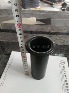 Cheap Polished Grey/Black /Red/White Granite Stone Flower Vase for Gravestone