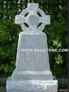 Irish Style White Granite Tombstone/ Headstone