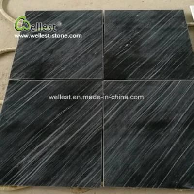 Polished Flying Snow Blue Marble Floor Tiles for Flooring and Wall