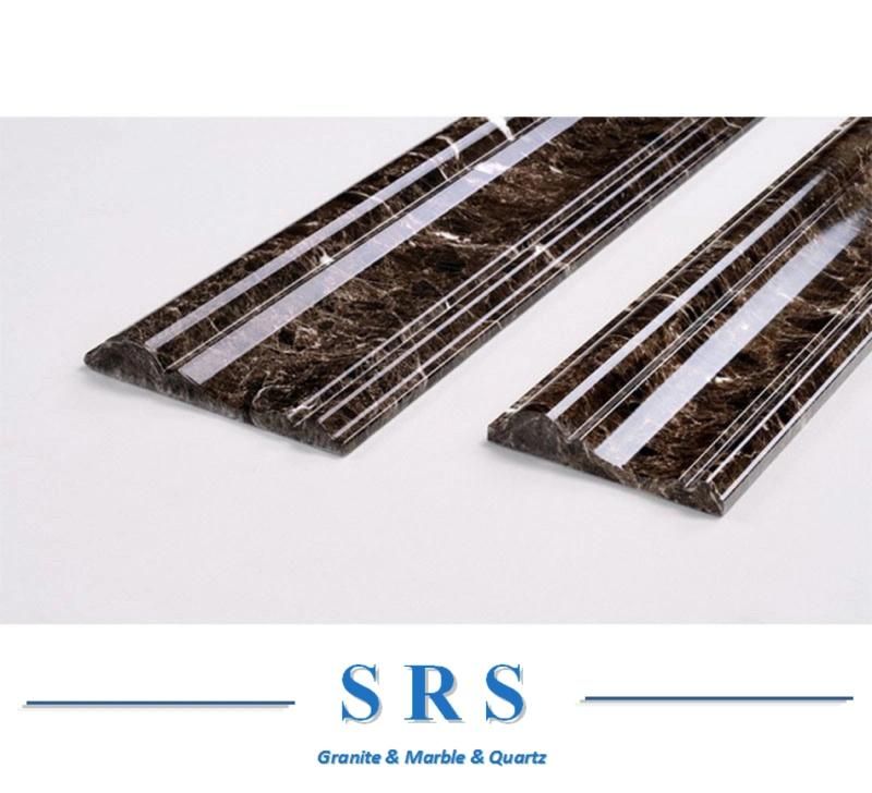 Natural Polished Marble Baseboard