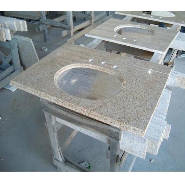 G682 Sunset Gold Granite Countertop for Sale