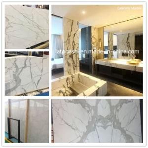 High Quality Cheap Price California White Marble Slab with Grey Veins