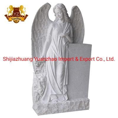 Granite Memorial Restingangel Gravestone Headstone Graveyard Decoration