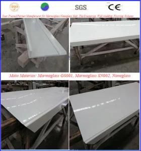 Crystal White Marmoglass, Nanoglass Vanity Tops Countertop