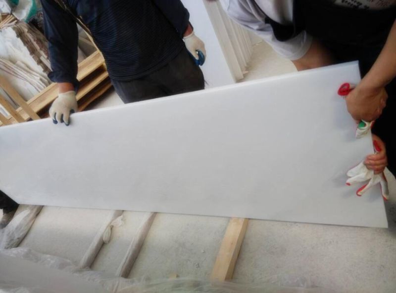 Royal/Pure/Carrara/Oriental White Marble Slab/Tiles/Countertop/Mosaic for Wall/Bathroom/Kitchen