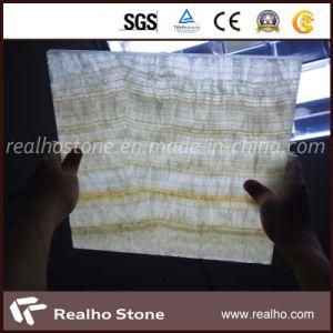 Transparent Honey Onyx Composit Tile