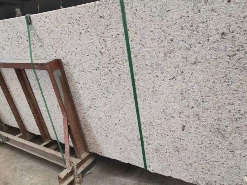 Globe White Giallo Granite with Smooth Surfaces and Rich Texture Use for Granite for Hotels and Interior Decoration
