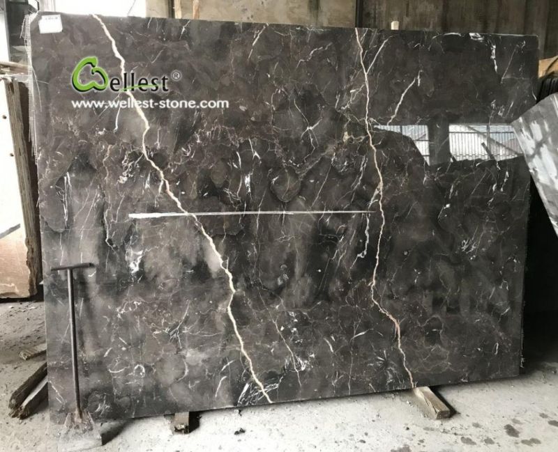 M700 Chinese Dark Light Emparador Marble Slab for Countertop Table Top