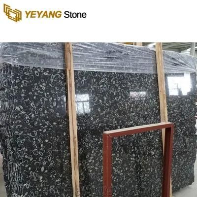 Best Sale Black Marble Slab for Bar Top Countertop
